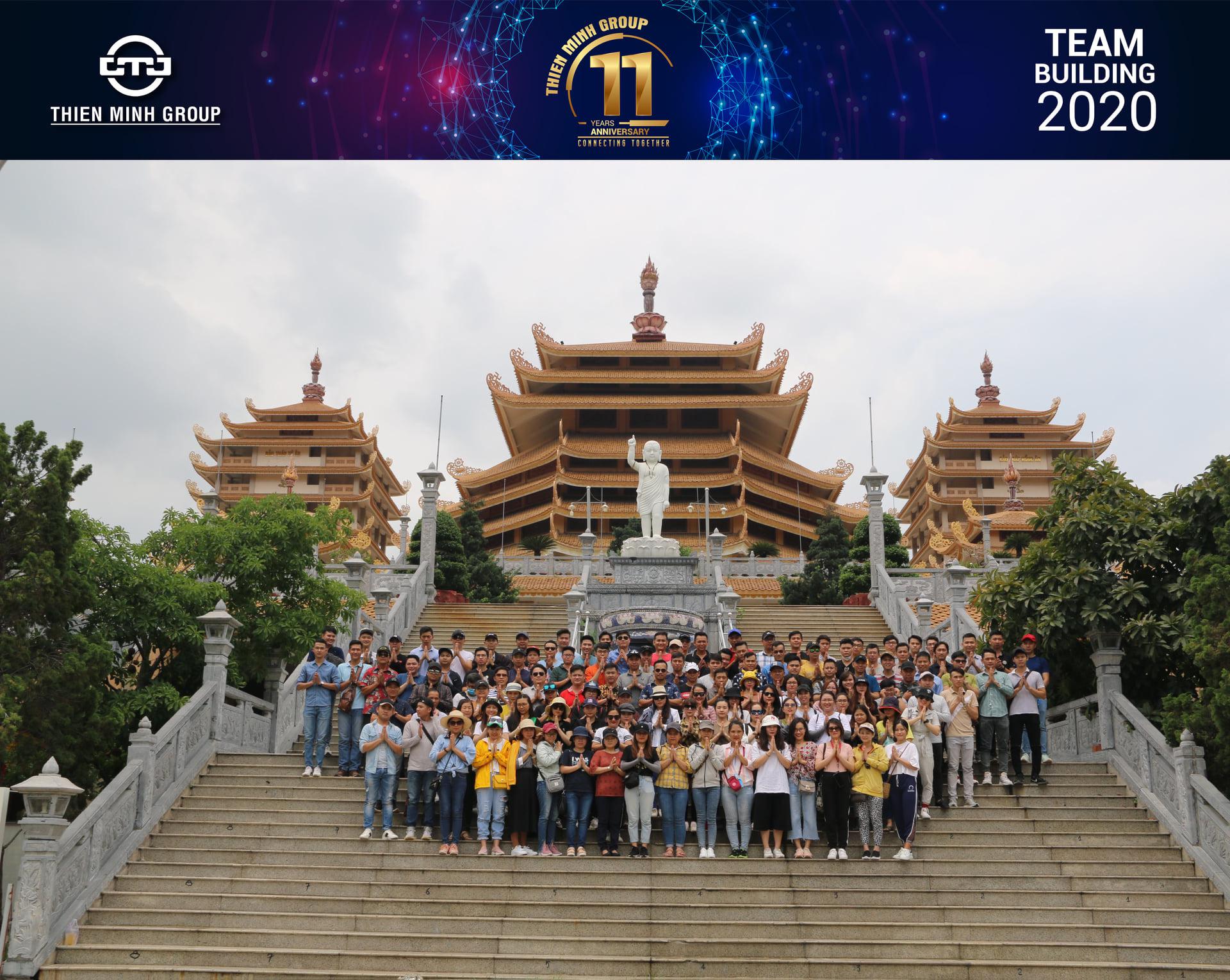 Khép lại chương trình du lịch TeamBuilding “Connecting Together” mừng kỷ niệm sinh nhật Tập đoàn tròn 11 tuổi, được tổ chức 02 ngày 09-10/6 tại Khu du lịch Suối Mơ.